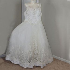 Mori Lee By Madeline Gardner Wedding Dress Size 24 NWT